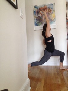 Crescent Pose w/ Side Bend