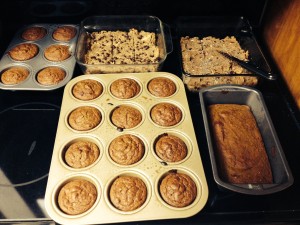 Baking! Muffins & Granola Bars